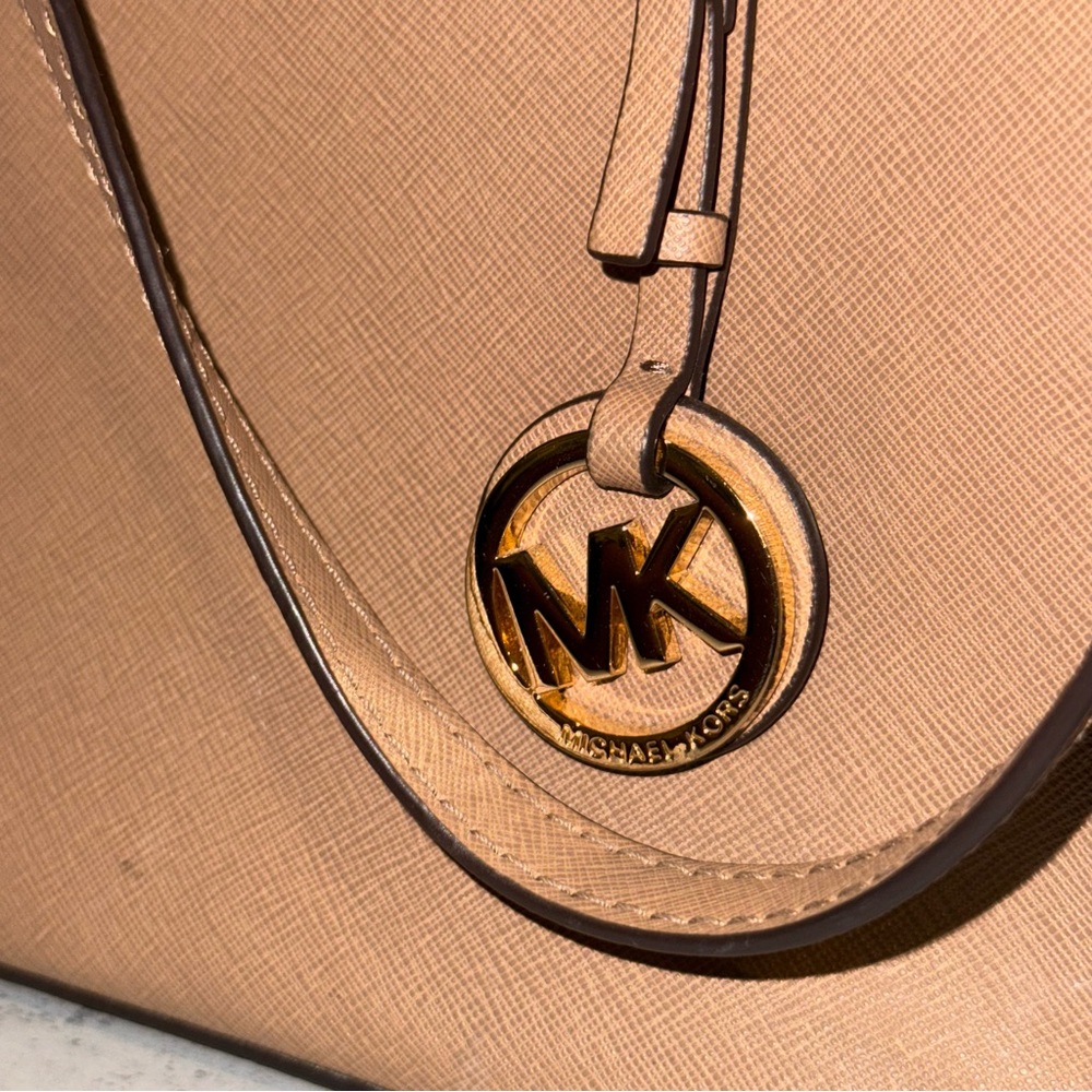 Khaki Jet Set Travel Tote Michael Kors - Picture 2 of 12